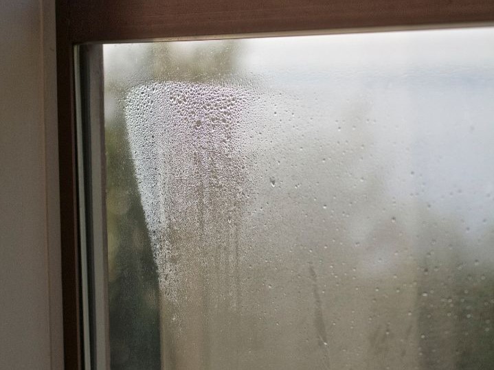 Condensation on a window