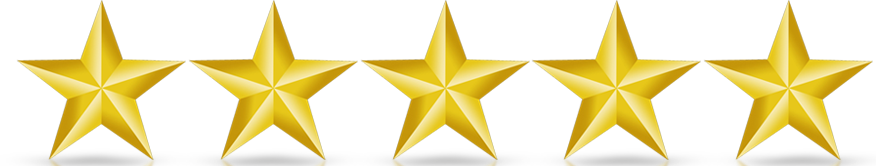 5 gold stars